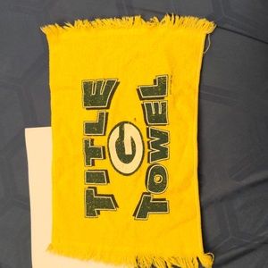 Green Bay Packers Title Towel 💚 💛